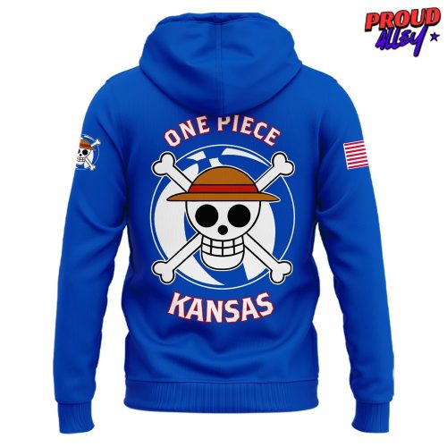 Kansas Jayhawks Mens Basketball One Piece Night Hoodie