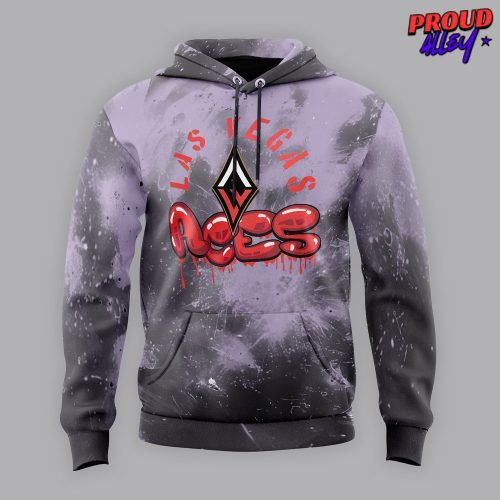 Las Vegas Aces WNBA 2025 TieDye Hoodie