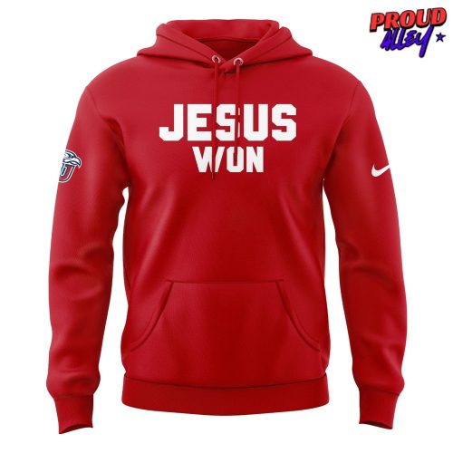 Liberty Flames Football Jesus Won Hoodie