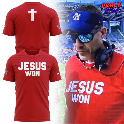 Liberty Flames Football Jesus Won T-Shirt