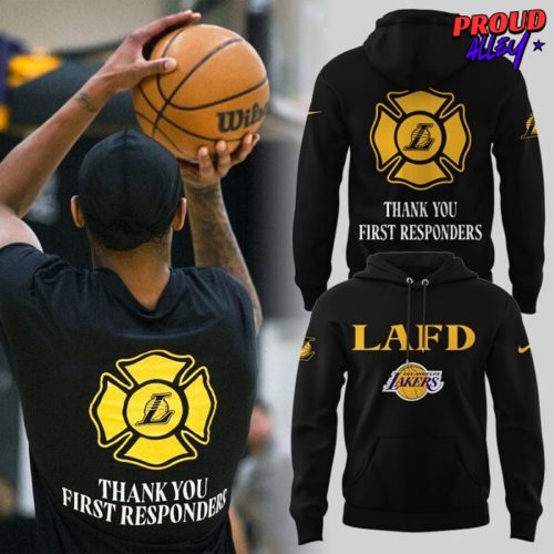 Los Angeles Lakers LAFD 2025 Hoodie