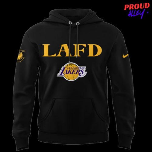 Los Angeles Lakers LAFD 2025 Hoodie