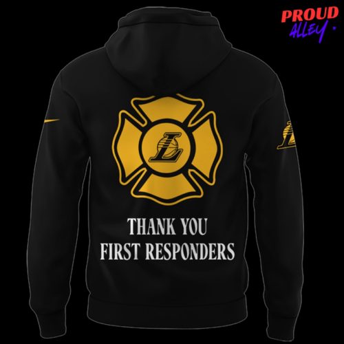 Los Angeles Lakers LAFD 2025 Hoodie