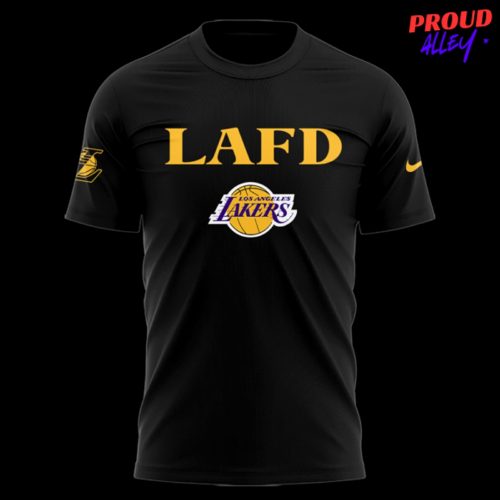 Los Angeles Lakers LAFD 2025 T-Shirt