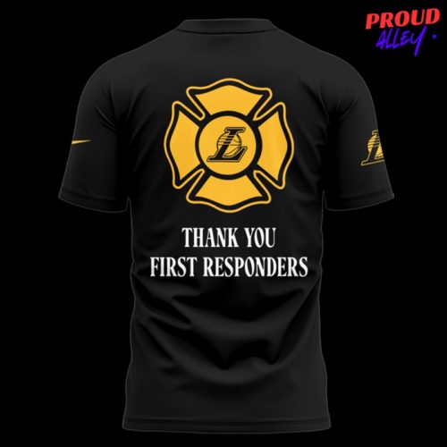 Los Angeles Lakers LAFD 2025 TShirt