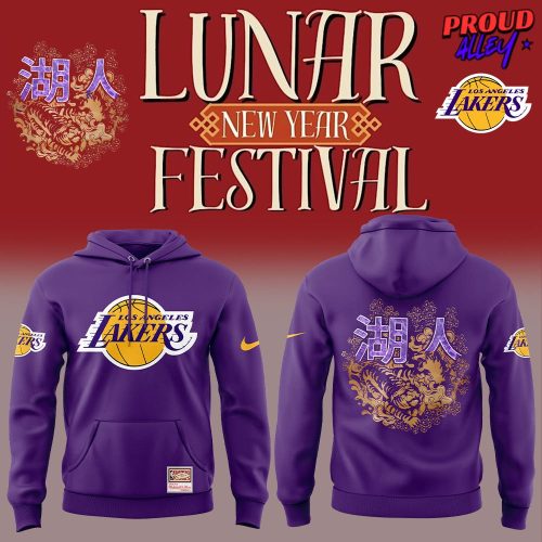 Los Angeles Lakers Lunar New Year Festival Edition Hoodie