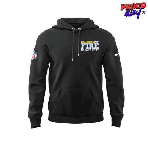 Los Angeles Rams Fire Department 2025 Hoodie