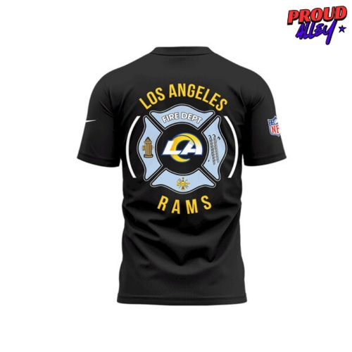 Los Angeles Rams Fire Department 2025 TShirt