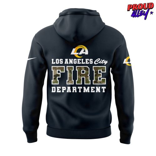 Los Angeles Rams Fire Department Camo Hoodie