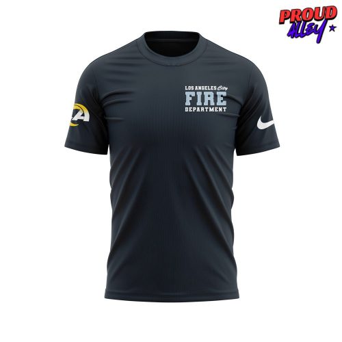 Los Angeles Rams Fire Department Camo TShirt