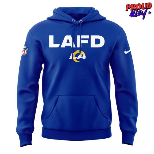 Los Angeles Rams LAFD 2025 Nike Hoodie