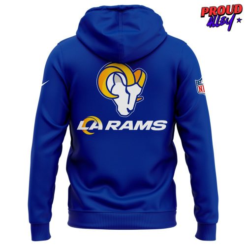 Los Angeles Rams LAFD 2025 Nike Hoodie