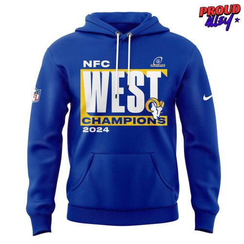 Los Angeles Rams NFC West Division Champions 2024 Hoodie