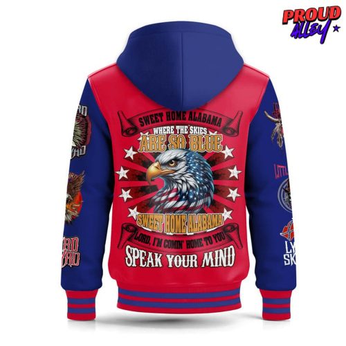 Lynyrd Skynyrd Sweet Home Alabama Hooded Varsity Jacket