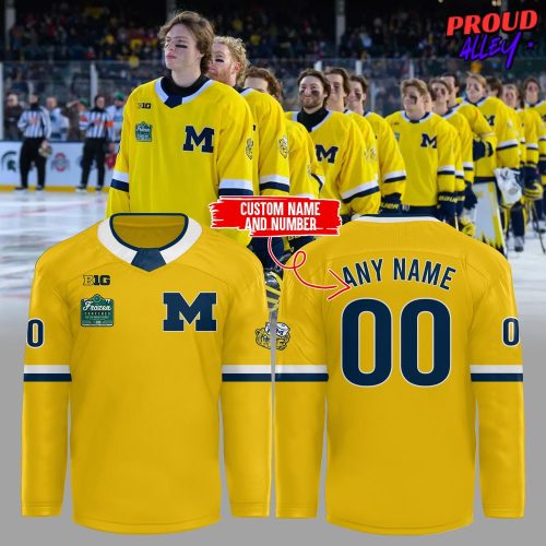 Michigan Wolverines Wrigley Field Frozen Confines 2024-25 Hockey Jersey