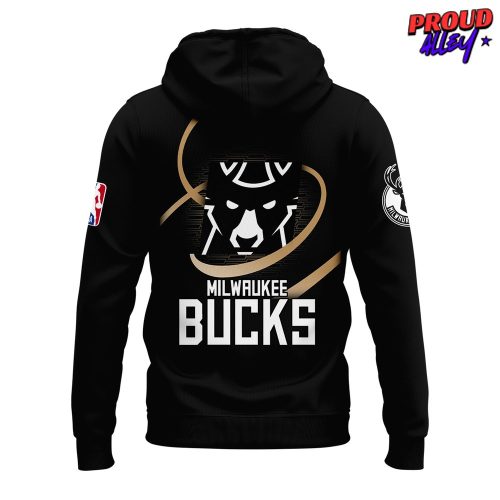 Milwaukee Bucks NBA 2025 Special Edition Black Hoodie