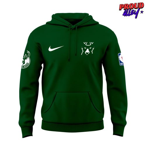 Milwaukee Bucks NBA 2025 Special Edition Nike Hoodie