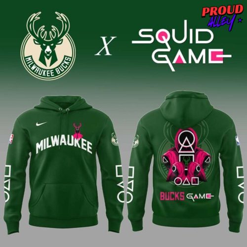 Milwaukee Bucks x Squid Game Special Hoodie