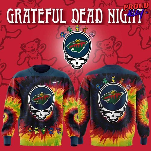 Minnesota Wild Grateful Dead Night 2025 Sweatshirt