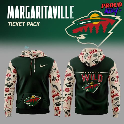 Minnesota Wild Margaritaville 2025 Hoodie