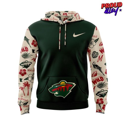 Minnesota Wild Margaritaville 2025 Hoodie