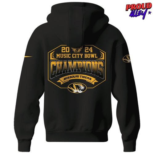 Missouri Tigers NCAA Music City Bowl Champions 2024 Hoodie