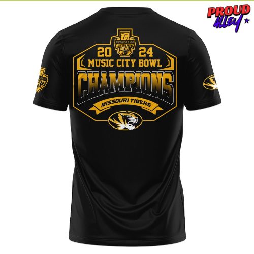 Missouri Tigers NCAA Music City Bowl Champions 2024 TShirt