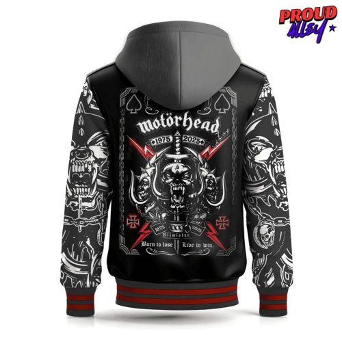 Motorhead Band Hooded Varsity Jacket