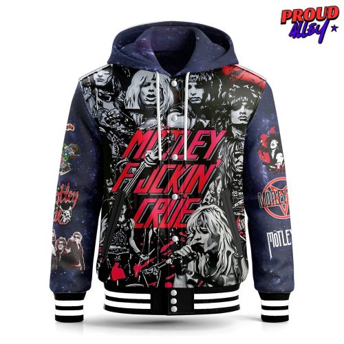 Mötley Crüe Rock Legends Hooded Varsity Jacket