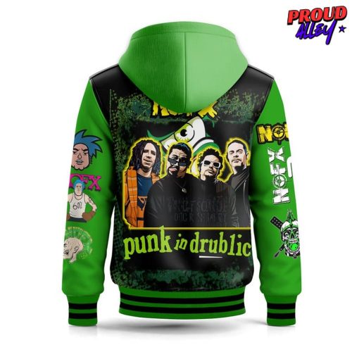 NOFX Punk In Drublic Hooded Varsity Jacket