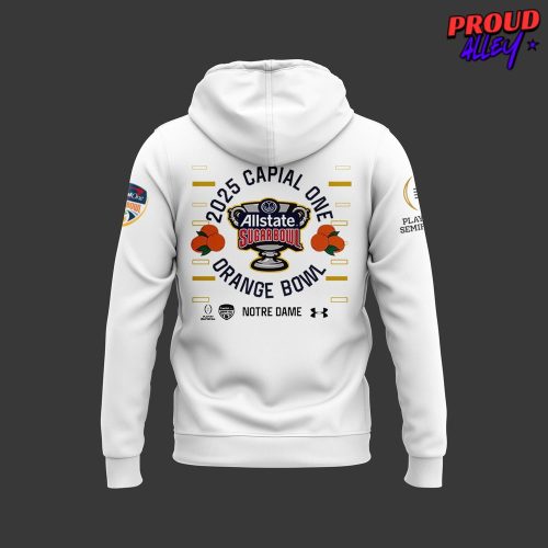 Notre Dame Fighting Irish All State Sugar Bowl 2025 Hoodie