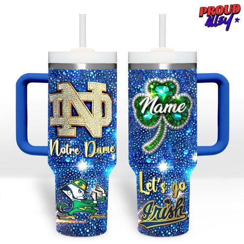 Notre Dame Fighting Irish Diamond Custom Stanley Tumbler Cup