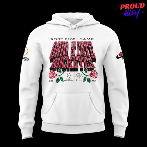 Ohio State Buckeyes 2025 Rose Bowl Commemorative Hoodie