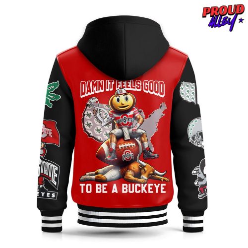 Ohio State Cotton Bowl 2025 Hooded Varsity Jacket