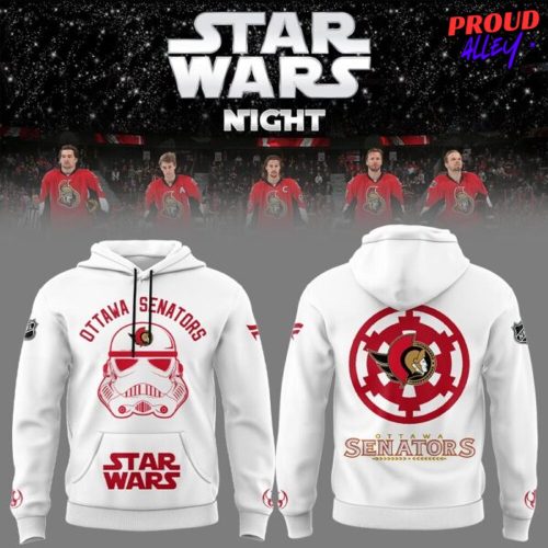 Ottawa Senators Collab Star Wars Special Black Hoodie