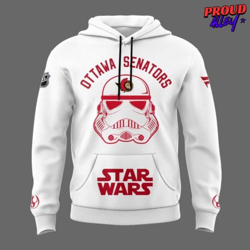 Ottawa Senators Collab Star Wars Limited White Hoodie