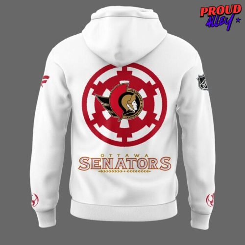 Ottawa Senators Collab Star Wars Limited White Hoodie