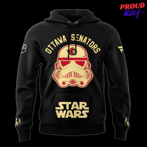 Ottawa Senators Collab Star Wars Special Black Hoodie