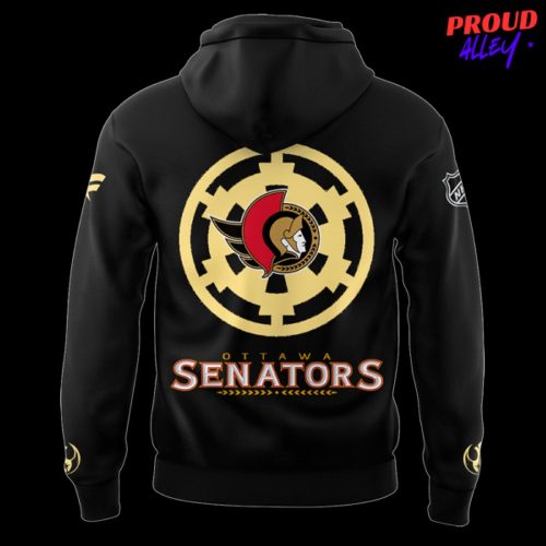 Ottawa Senators Collab Star Wars Special Black Hoodie