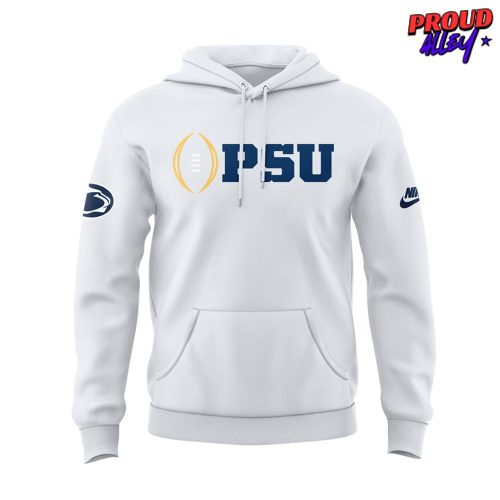 Penn State Nittany Lions Iron Lion White Hoodie