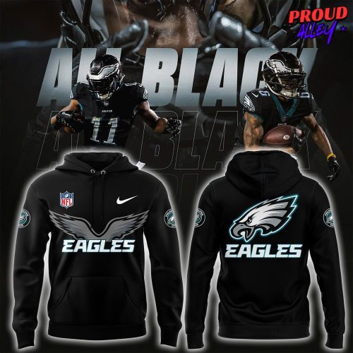 Philadelphia Eagles Super Bowl LIX Opening Night Tech White Hoodie