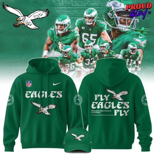 Philadelphia Eagles Super Bowl LIX 2025 Nike Zip Hoodie