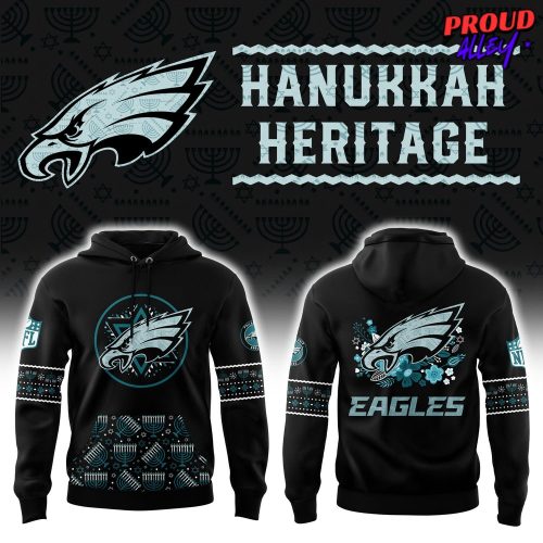 Philadelphia Eagles Hanukkah Heritage Special Hoodie