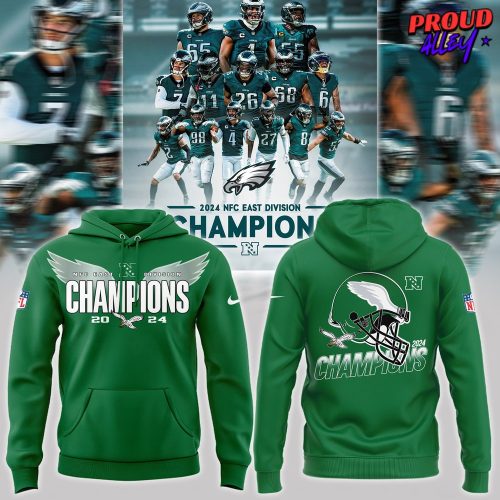 Philadelphia Eagles Super Bowl LIX 2025 Nike Hoodie