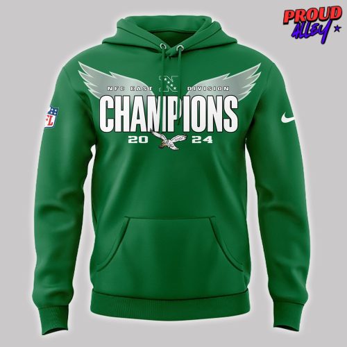 Philadelphia Eagles NFC East Champions Wings Hoodie