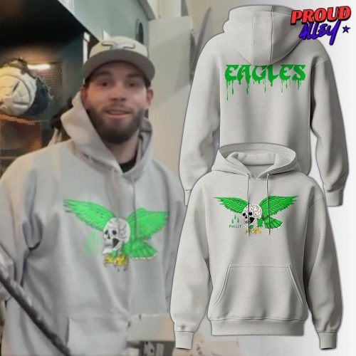 Philadelphia Eagles Philly Skull 2025 Special Hoodie