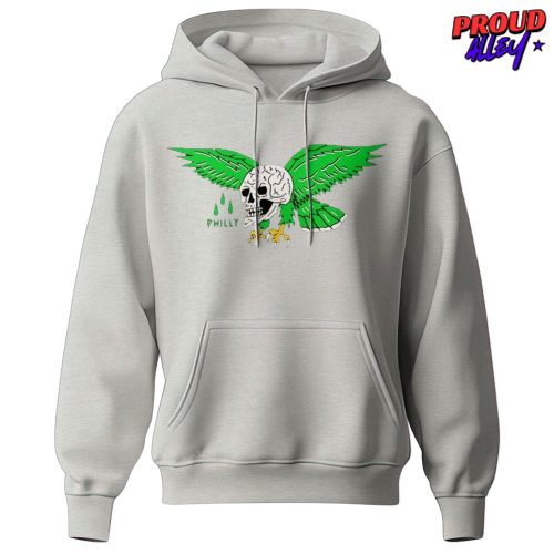 Philadelphia Eagles Philly Skull 2025 Special Hoodie