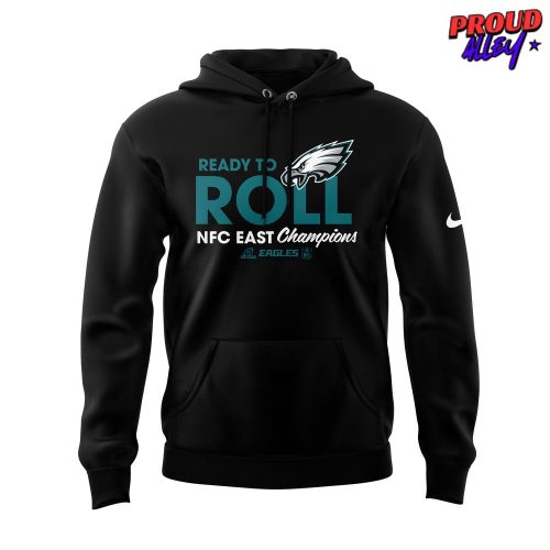 Philadelphia Eagles Ready To Roll NFC East Champions 2024 Hoodie