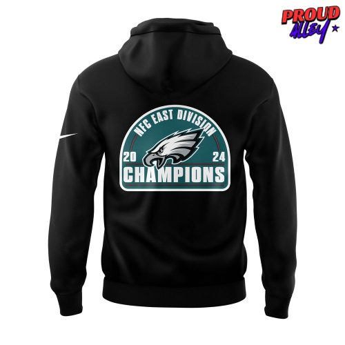 Philadelphia Eagles Ready To Roll NFC East Champions 2024 Hoodie