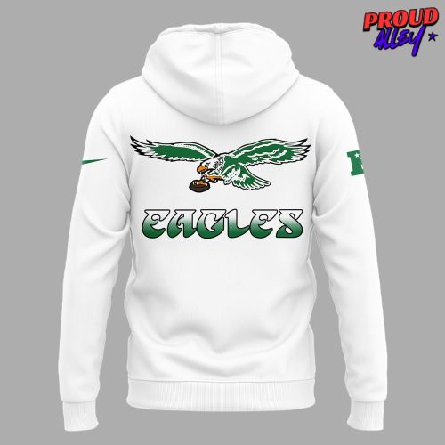 Philadelphia Eagles Ready To Roll NFC East Champions White Hoodie